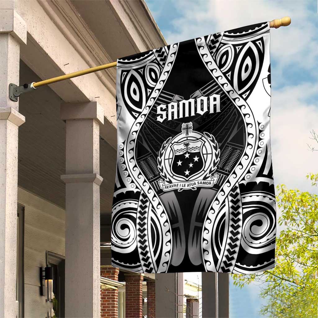 Remember Samoa Black Saturday Garden Flag Samoa Mo Samoa LT05 House Flag Black - Polynesian Pride