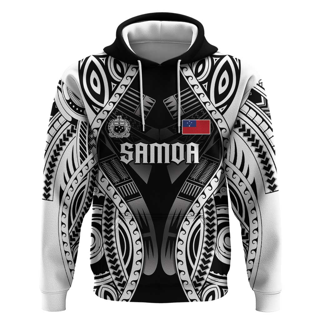 Personalised Remember Samoa Black Saturday Hoodie Samoa Mo Samoa LT05 Pullover Hoodie Black - Polynesian Pride