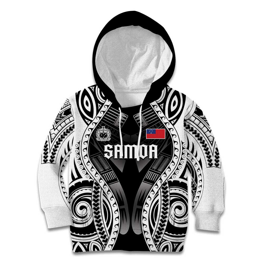 Personalised Remember Samoa Black Saturday Kid Hoodie Samoa Mo Samoa LT05 Hoodie Black - Polynesian Pride