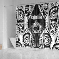 Remember Samoa Black Saturday Shower Curtain Samoa Mo Samoa LT05 - Polynesian Pride