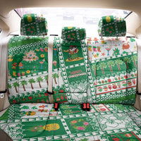Norfolk Island Christmas Back Car Seat Cover Festive Beach Vibes LT05 - Polynesian Pride