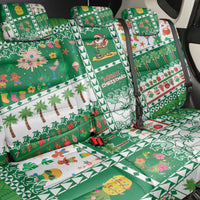 Norfolk Island Christmas Back Car Seat Cover Festive Beach Vibes LT05 - Polynesian Pride