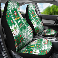 Norfolk Island Christmas Car Seat Cover Festive Beach Vibes LT05 - Polynesian Pride