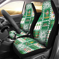 Norfolk Island Christmas Car Seat Cover Festive Beach Vibes LT05 - Polynesian Pride
