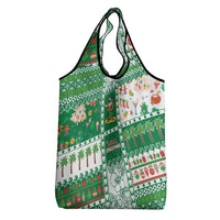 Norfolk Island Christmas Grocery Bag Festive Beach Vibes LT05 - Polynesian Pride