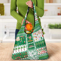 Norfolk Island Christmas Grocery Bag Festive Beach Vibes LT05 - Polynesian Pride