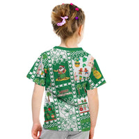 Norfolk Island Christmas Kid T Shirt Festive Beach Vibes LT05 - Polynesian Pride