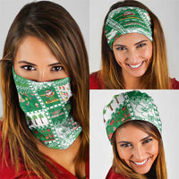 Norfolk Island Christmas Neck Gaiter Festive Beach Vibes LT05 - Polynesian Pride