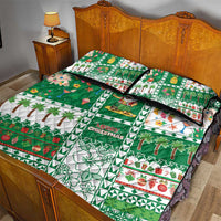 Norfolk Island Christmas Quilt Bed Set Festive Beach Vibes LT05 - Polynesian Pride