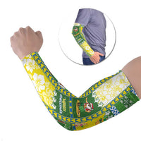 Pitcairn Islands Christmas Arm Sleeves Festive Beach Vibes LT05 Set of 2 Colorful - Polynesian Pride