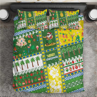 Pitcairn Islands Christmas Bedding Set Festive Beach Vibes LT05 Colorful - Polynesian Pride