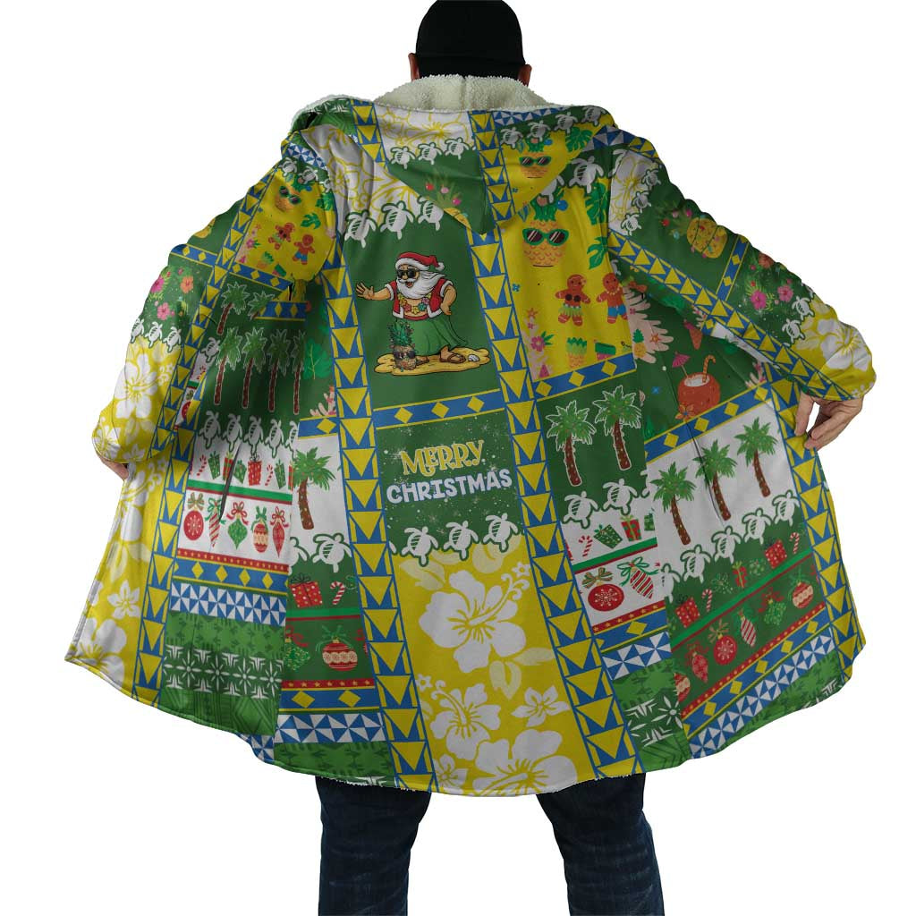 Pitcairn Islands Christmas Cloak Festive Beach Vibes LT05 - Polynesian Pride