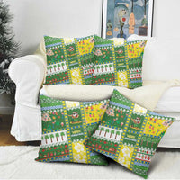 Pitcairn Islands Christmas Pillow Cover Festive Beach Vibes LT05 - Polynesian Pride