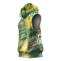 Pitcairn Islands Christmas Sleeveless Hoodie Festive Beach Vibes LT05 - Polynesian Pride