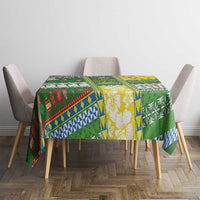 Pitcairn Islands Christmas Tablecloth Festive Beach Vibes LT05 - Polynesian Pride