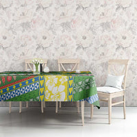 Pitcairn Islands Christmas Tablecloth Festive Beach Vibes LT05 - Polynesian Pride