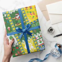 Pitcairn Islands Christmas Wrapping Paper Festive Beach Vibes LT05 - Polynesian Pride