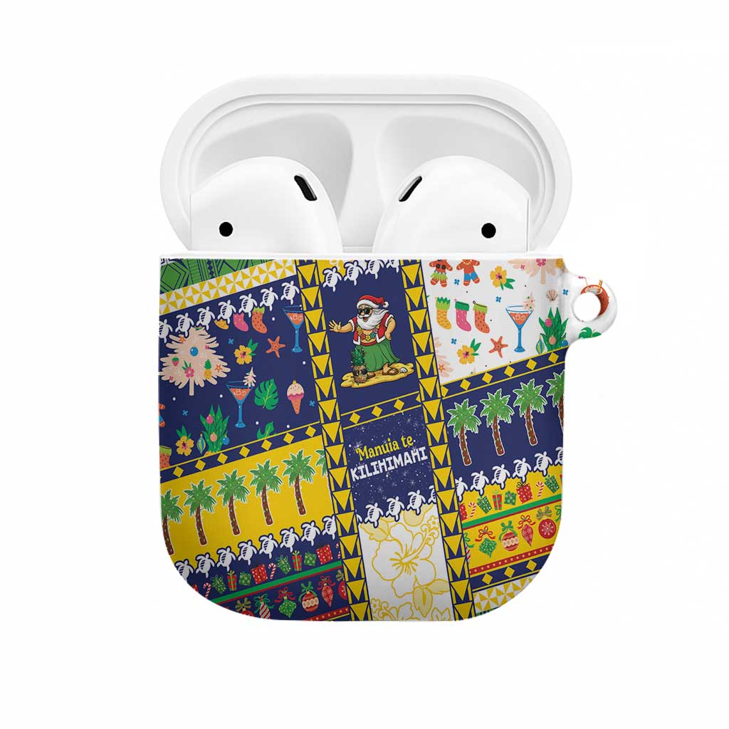Tokelau Christmas AirPods Case Festive Beach Vibes LT05 Colorful - Polynesian Pride