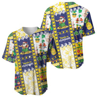 Tokelau Christmas Baseball Jersey Festive Beach Vibes LT05 - Polynesian Pride