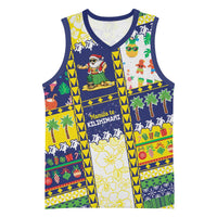 Tokelau Christmas Basketball Jersey Festive Beach Vibes LT05 Unisex Colorful - Polynesian Pride