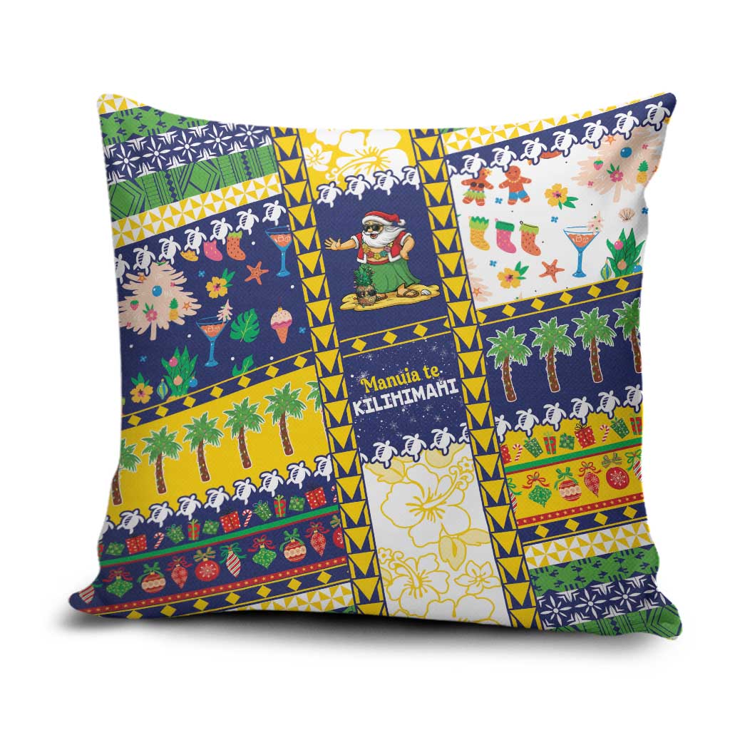 Tokelau Christmas Pillow Cover Festive Beach Vibes LT05 Colorful - Polynesian Pride