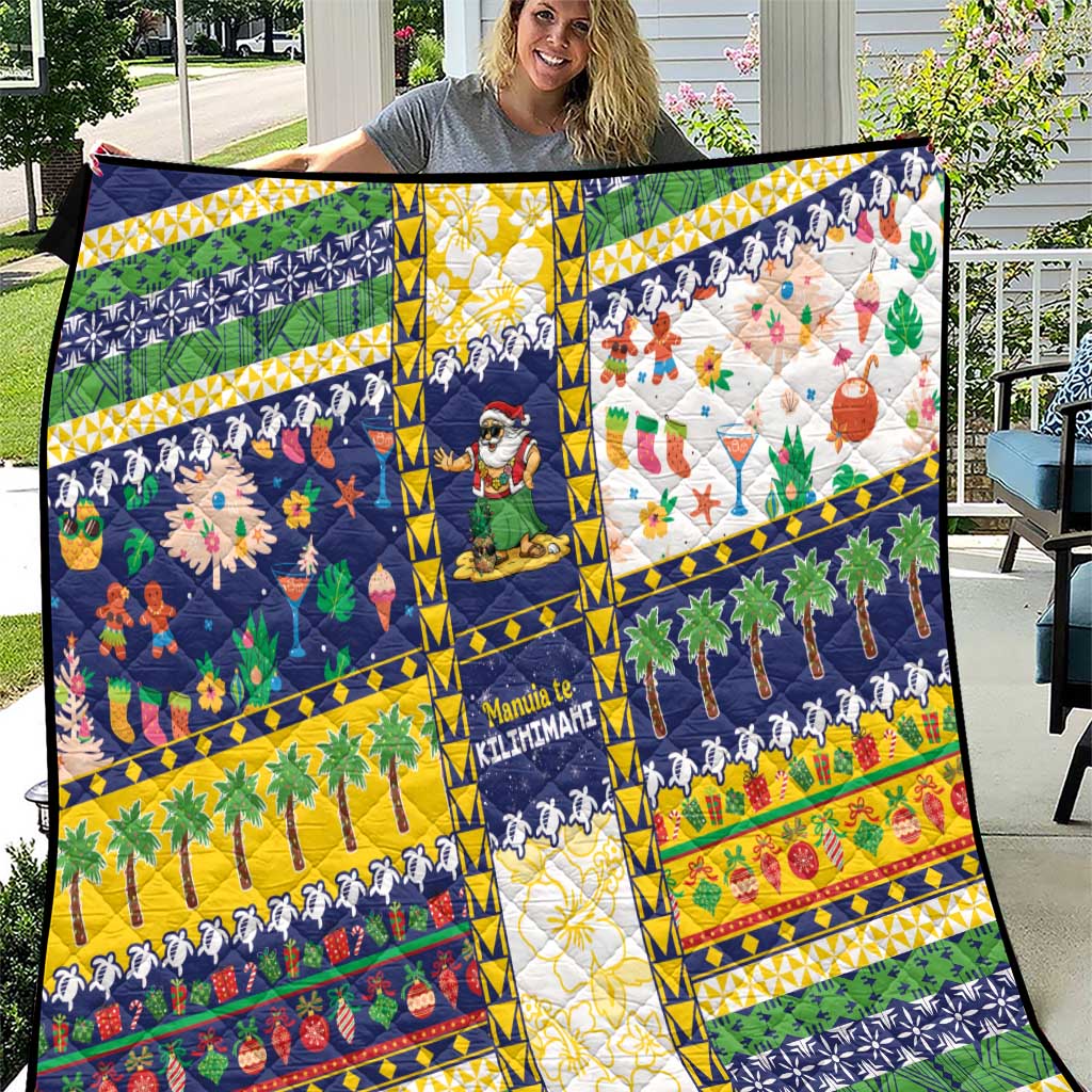 Tokelau Christmas Quilt Festive Beach Vibes LT05 Colorful - Polynesian Pride