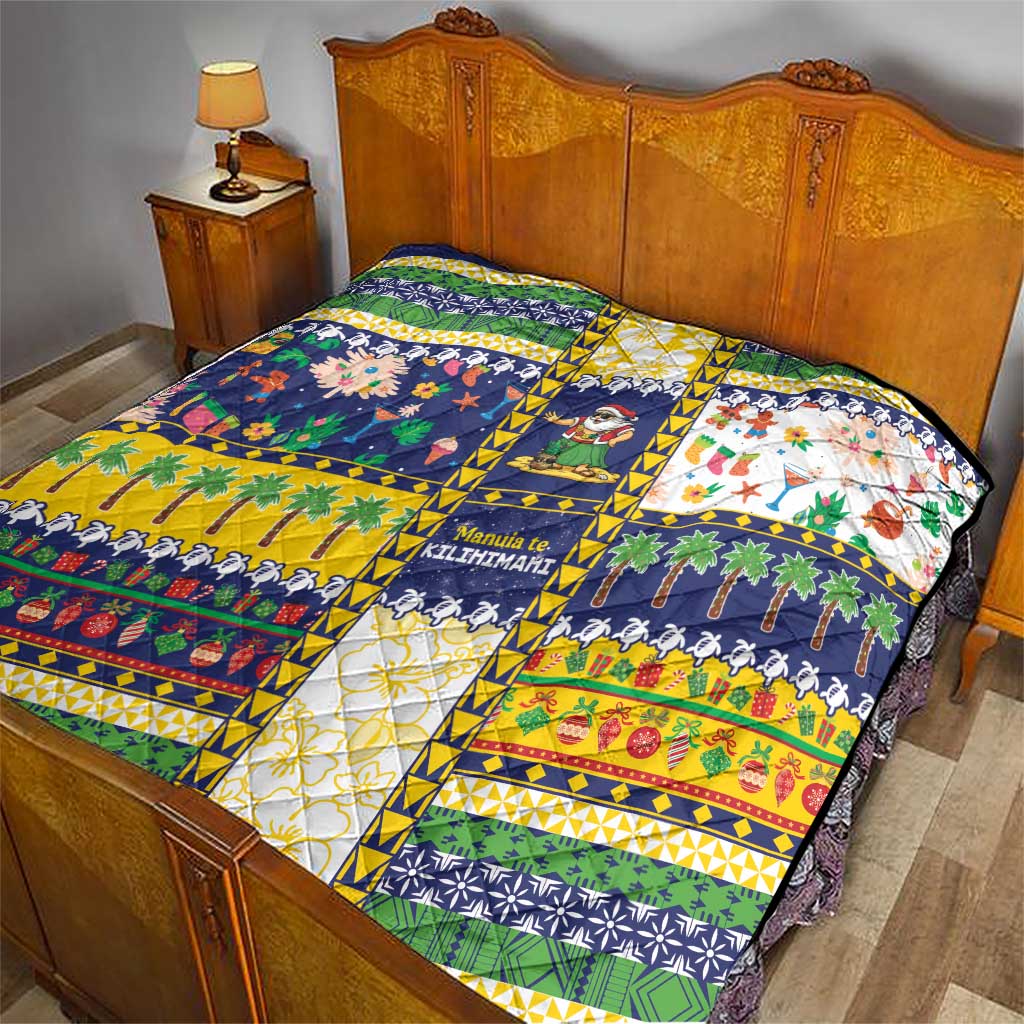 Tokelau Christmas Quilt Festive Beach Vibes LT05 - Polynesian Pride