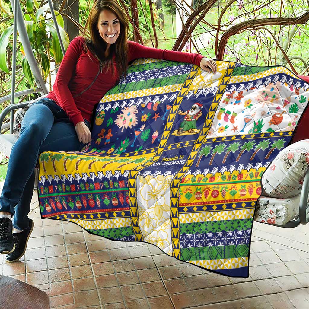 Tokelau Christmas Quilt Festive Beach Vibes LT05 - Polynesian Pride