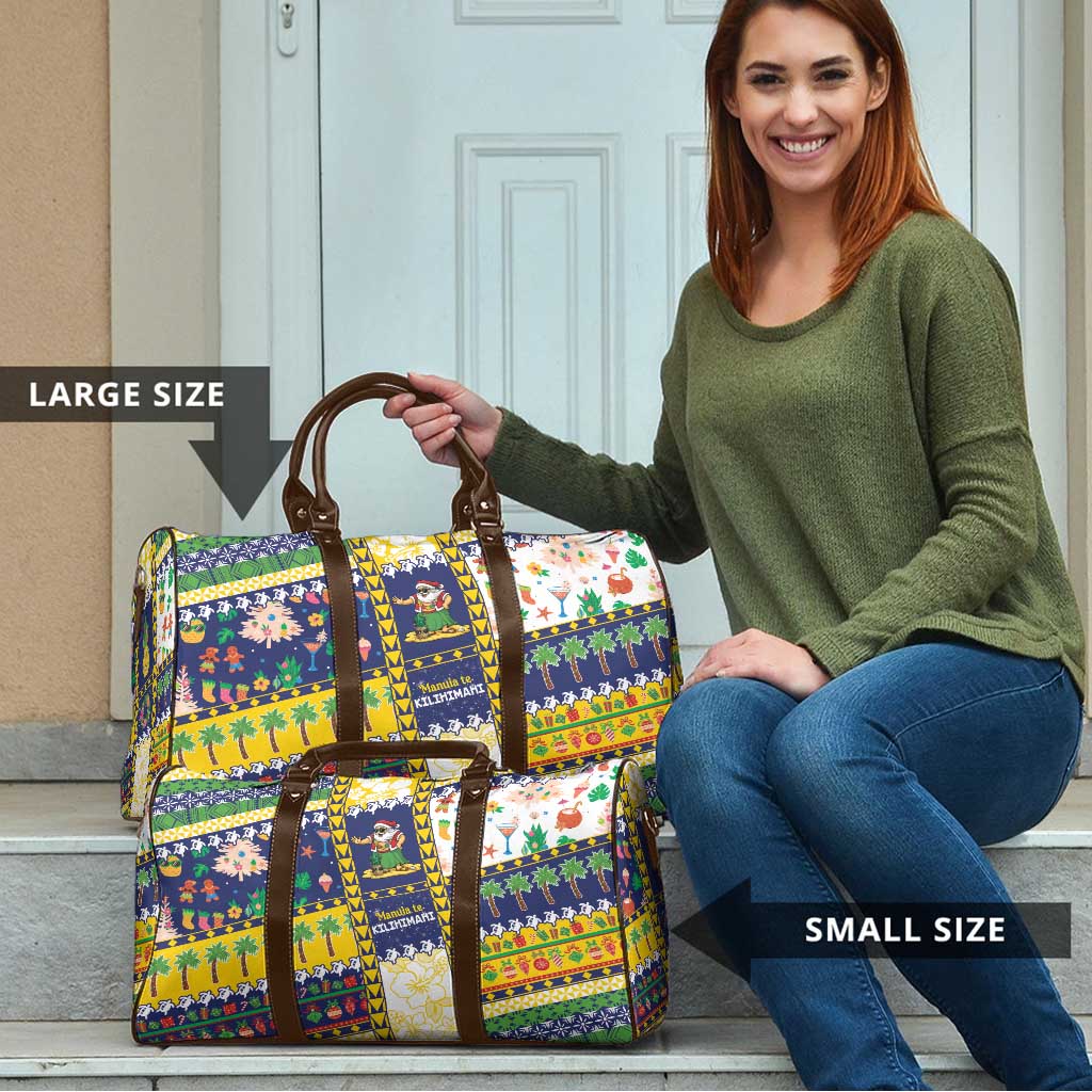 Tokelau Christmas Travel Bag Festive Beach Vibes LT05 - Polynesian Pride