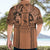 Polynesia Maui Tattoo Inspired Cosplay Costume Hawaiian Shirt