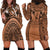 Polynesia Maui Tattoo Inspired Cosplay Costume Hoodie Dress