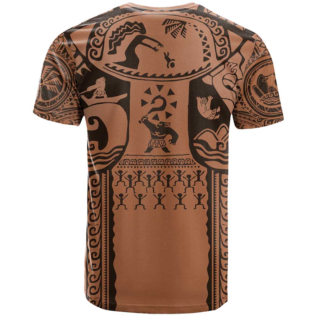 Polynesia Maui Tattoo Inspired Cosplay Costume T Shirt LT05 - Polynesian Pride