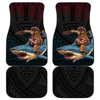 Hawaii Ikaika Car Mats Hawaiian Mythic Koa Tribal Warrior LT05 - Polynesian Pride