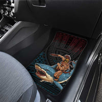 Hawaii Ikaika Car Mats Hawaiian Mythic Koa Tribal Warrior LT05 - Polynesian Pride