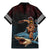 Hawaii Ikaika Family Matching Mermaid Dress and Hawaiian Shirt Hawaiian Mythic Koa Tribal Warrior