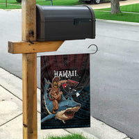 Hawaii Ikaika Garden Flag Hawaiian Mythic Koa Tribal Warrior LT05 - Polynesian Pride