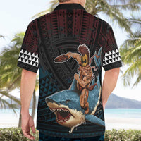 Hawaii Ikaika Hawaiian Shirt Hawaiian Mythic Koa Tribal Warrior LT05 - Polynesian Pride