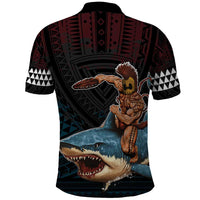Hawaii Ikaika Polo Shirt Hawaiian Mythic Koa Tribal Warrior LT05 - Polynesian Pride