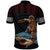 Hawaii Ikaika Polo Shirt Hawaiian Mythic Koa Tribal Warrior