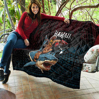 Hawaii Ikaika Quilt Hawaiian Mythic Koa Tribal Warrior LT05 - Polynesian Pride