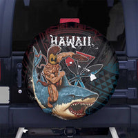 Hawaii Ikaika Spare Tire Cover Hawaiian Mythic Koa Tribal Warrior LT05 - Polynesian Pride