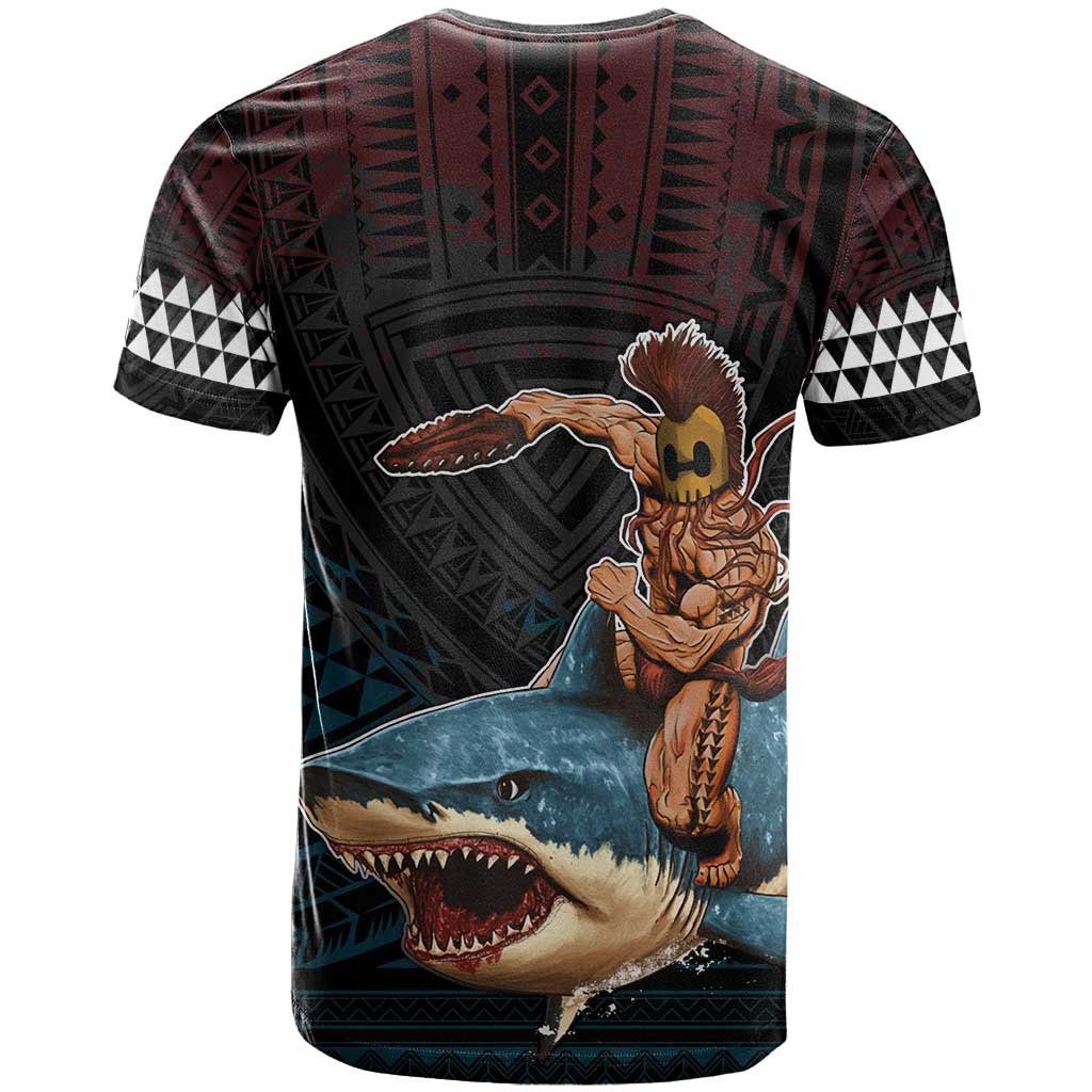 Hawaii Ikaika T Shirt Hawaiian Mythic Koa Tribal Warrior LT05 - Polynesian Pride