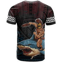 Hawaii Ikaika T Shirt Hawaiian Mythic Koa Tribal Warrior LT05 - Polynesian Pride