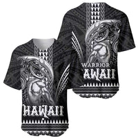 Hawaiian Ikaika Warrior Baseball Jersey Tribal Pattern LT05 - Polynesian Pride