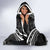 Hawaiian Ikaika Warrior Hooded Blanket Tribal Pattern