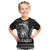 Hawaiian Ikaika Warrior Kid T Shirt Tribal Pattern