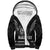 Hawaiian Ikaika Warrior Sherpa Hoodie Tribal Pattern