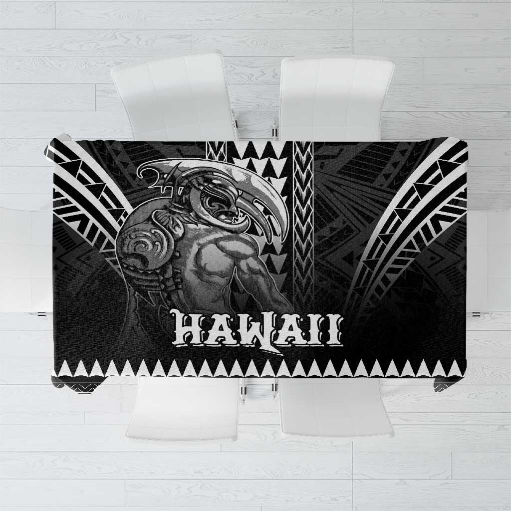 Hawaiian Ikaika Warrior Tablecloth Tribal Pattern