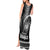 Hawaiian Ikaika Warrior Tank Maxi Dress Tribal Pattern