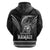 Hawaiian Ikaika Warrior Zip Hoodie Tribal Pattern